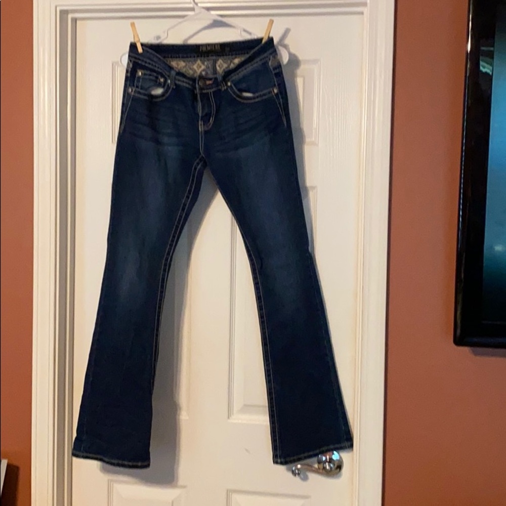 Flared leg jeans